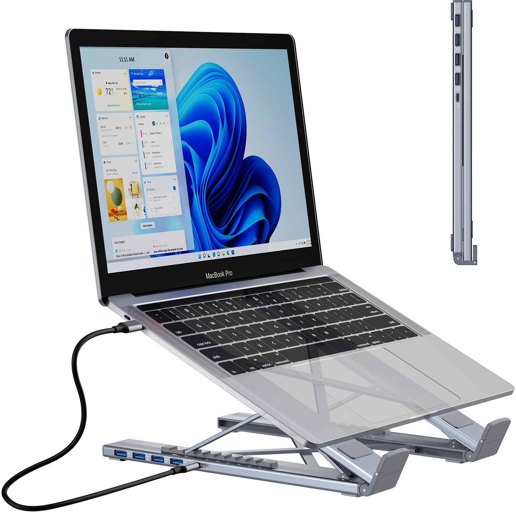 Choetech 5-in-1 USB-C to HDMI HUB Adjustable Stand
