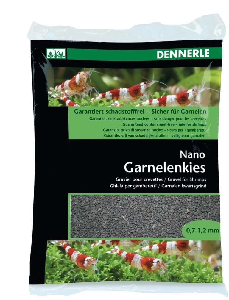 Dennerle Nano Garnelenkies Sulawesi schwarz 07 – 12 mm 2 kg