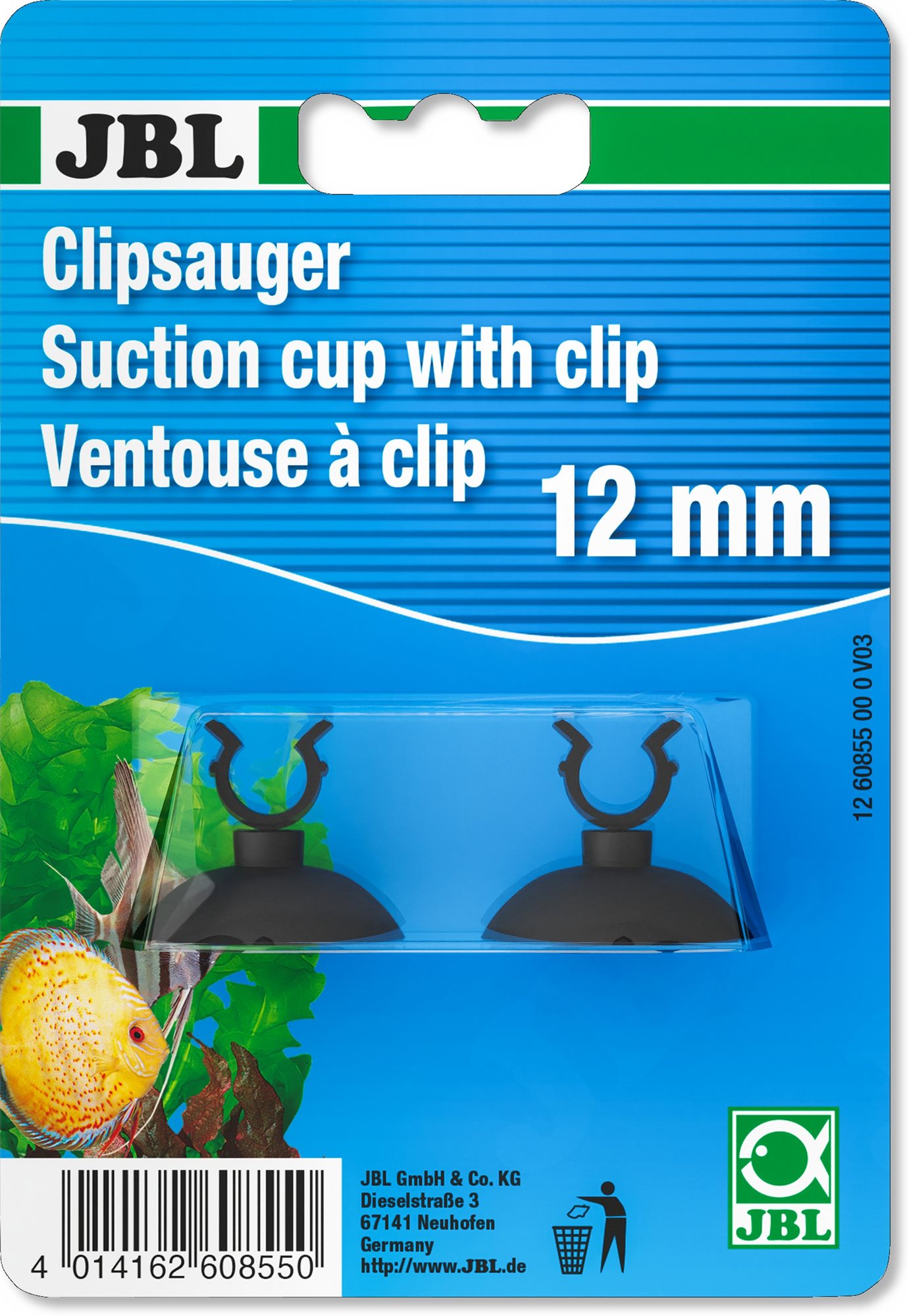 JBL Clipsauger 12 mm +