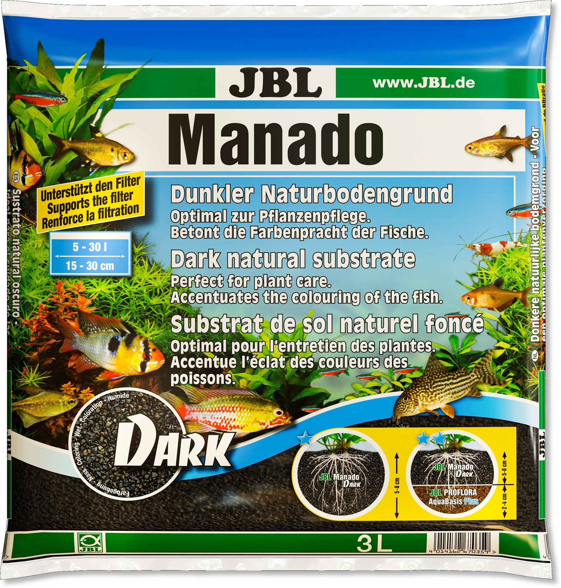 JBL Manado Dark 3 l