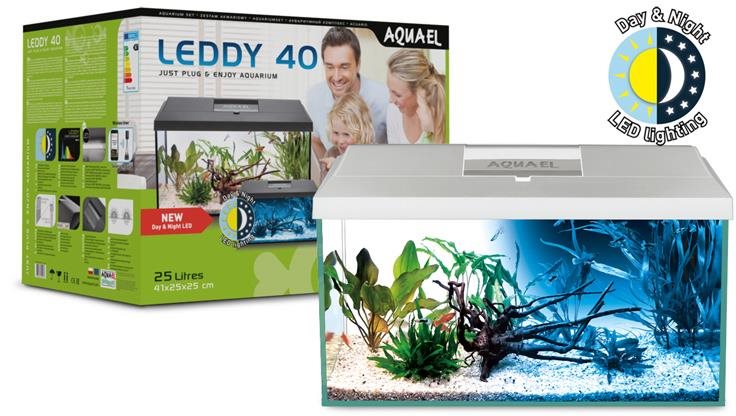 Aquael Leddy Set 40 Day & Night 2.0, biely