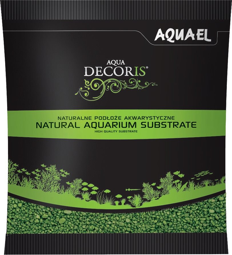 Aquael Aqua Decoris 2 – 3 mm 1 kg zelený