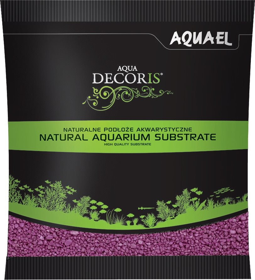 Aquael Aqua Decoris 2 – 3 mm 1 kg fuchsia