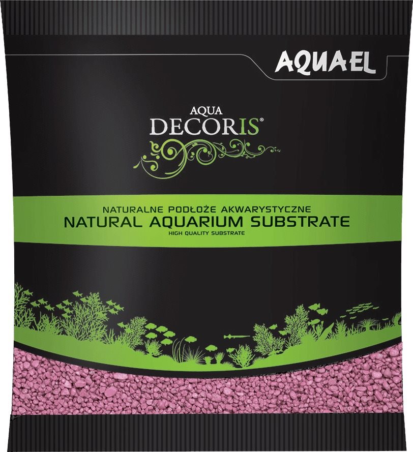 Aquael Aqua Decoris 2 – 3 mm 1 kg lilac roses