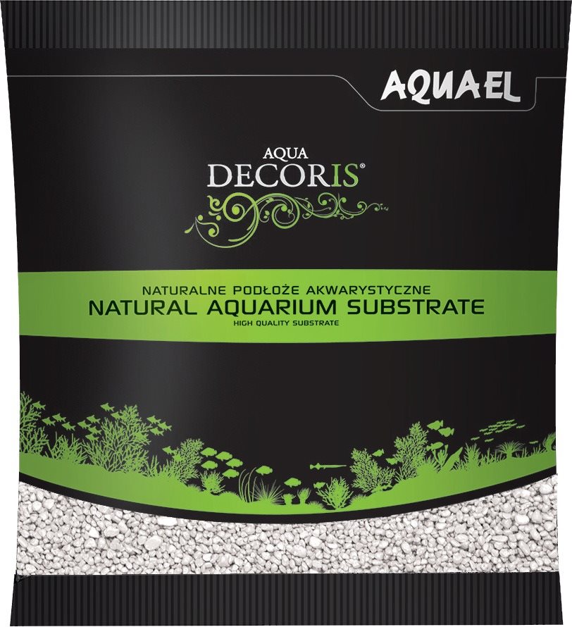 Aquael Aqua Decoris 2 – 3 mm 1 kg biely