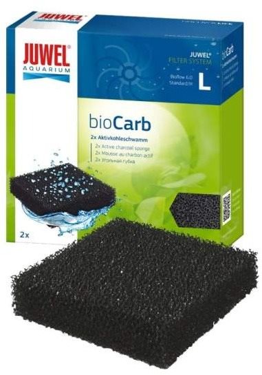 Juwel Filtračná vata s akívnym uhlím BioCarb k filtru Bioflow L 2 ks