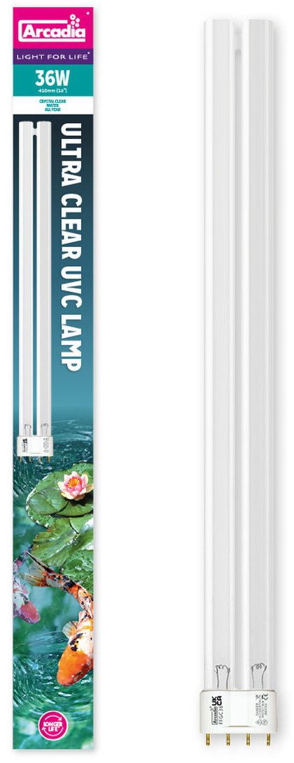 Arcadia Compact Ultra Clear UVC 36 W, 2G11, 415 mm
