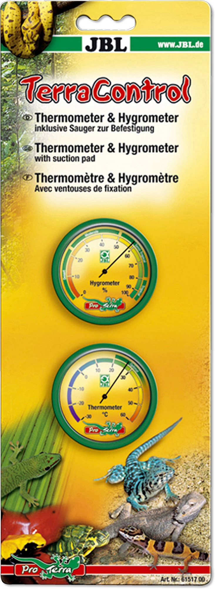 JBL TerraControl teplomer a vlhkomer