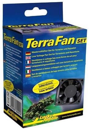 Lucky Reptile Terra Fan Set A/C adaptér + 2 ventilátory