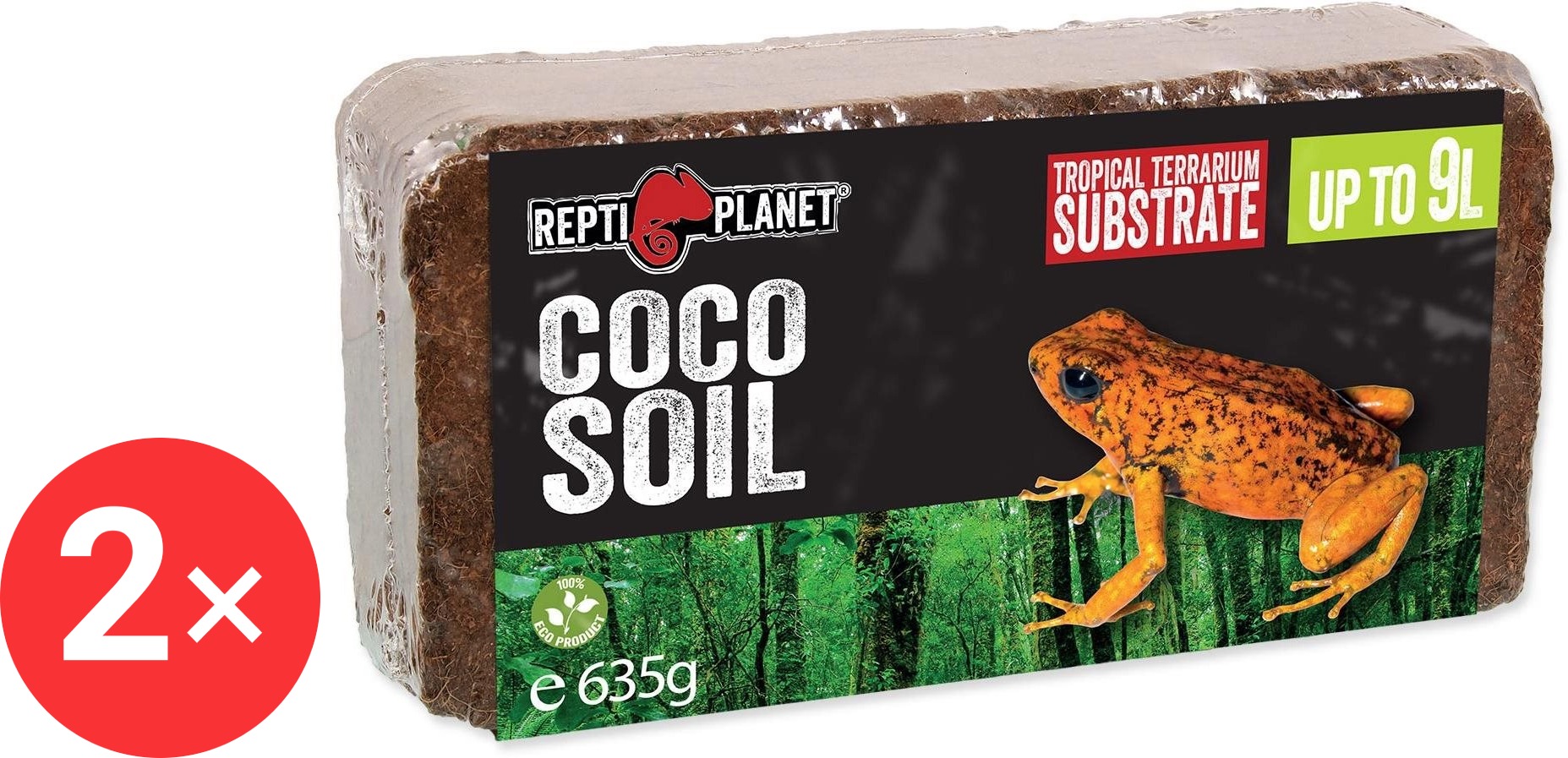 Repti Planet Substrát na osadenie 2× 635 g