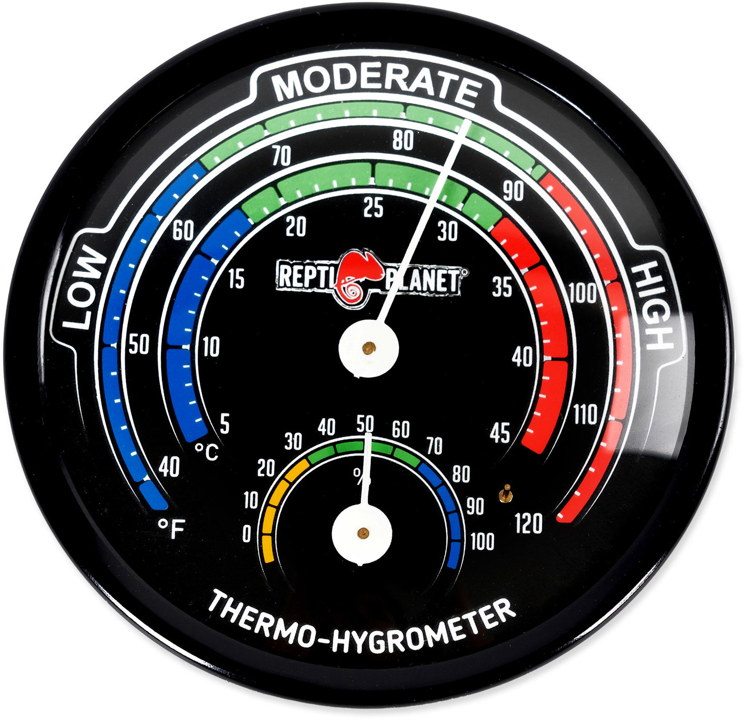Repti Planet Teplomer vlhkomer analógový vnútorný