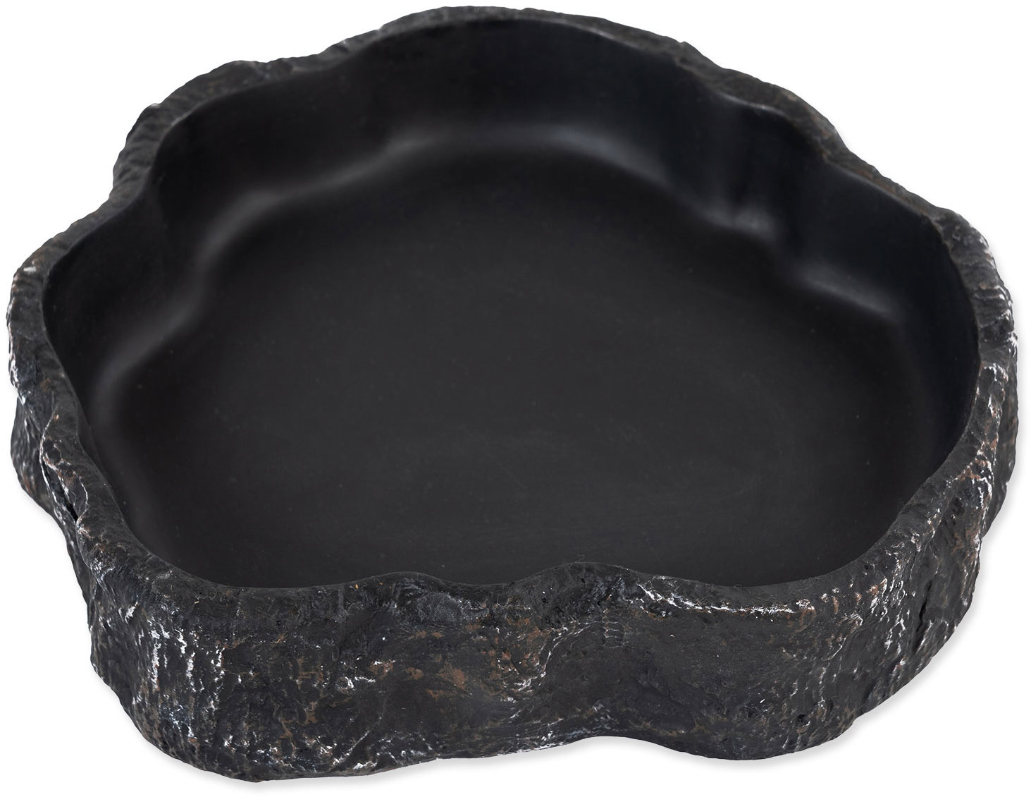 Repti Planet Miska na kŕmenie čierna 15,5 × 14,0 × 3,4 cm