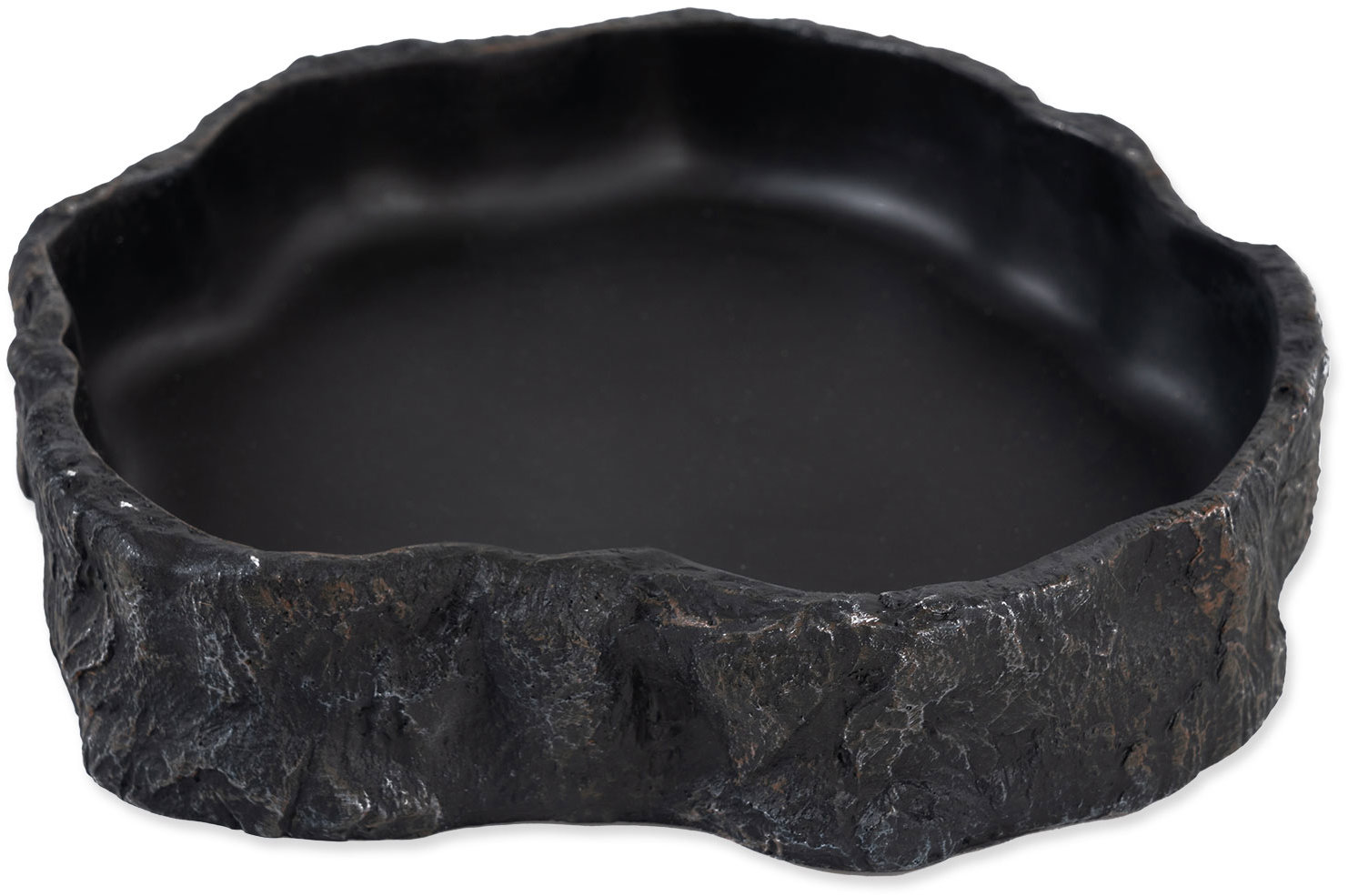 Repti Planet Miska na kŕmenie čierna 19,5 × 17,5 × 4,2 cm