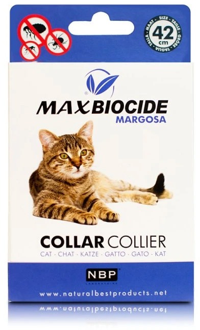 Max Biocide Margosa antiparazitný obojok pre mačky 42 cm