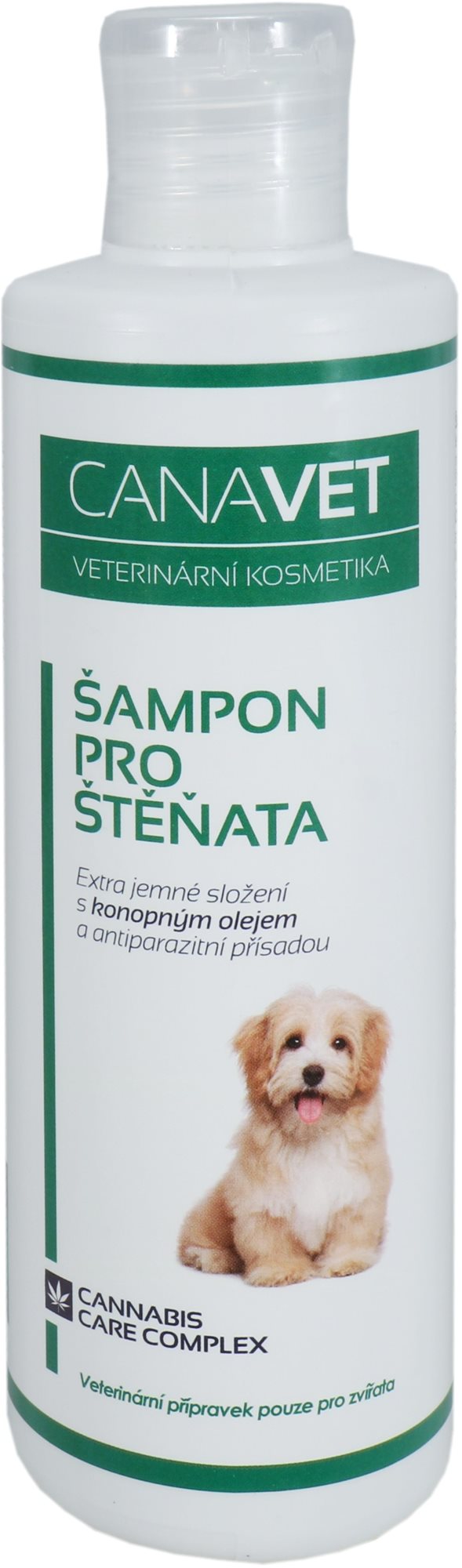 Canavet šampón pre šteňatá s antiparazitnou prísadou 250 ml