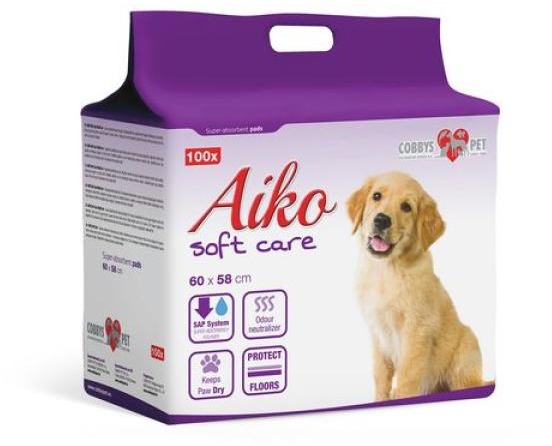 AIKO Soft Care Plienky 60 × 58 cm 100 ks