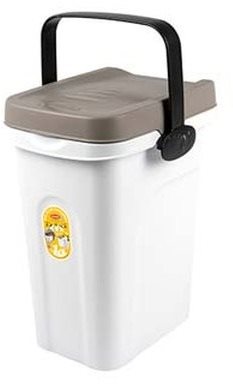 Stefanplast Pet food Container 23 × 19 × 31 cm 7 l na 2,5 kg granúl biely