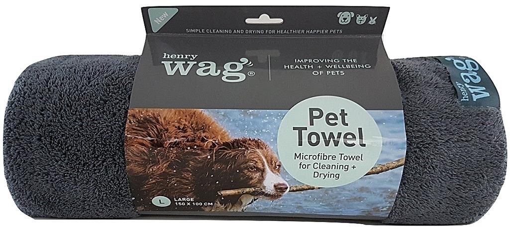 Henry Wag uterák pre psov z mikrovlákna L, 150 × 100 cm