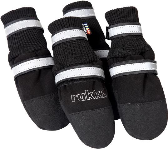 Rukka Thermal Shoes zimné topánočky sada 4 ks, čierne veľ. 5