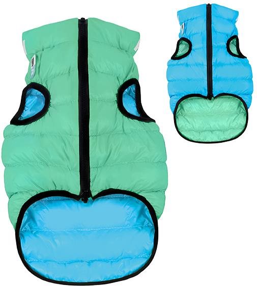 AiryVest Lumi bunda pre psov luminiscenčná/modrá M 45