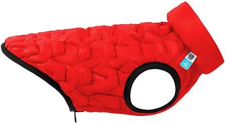 AiryVest UNI Elastic obojstranná bunda červená/čierna L 55