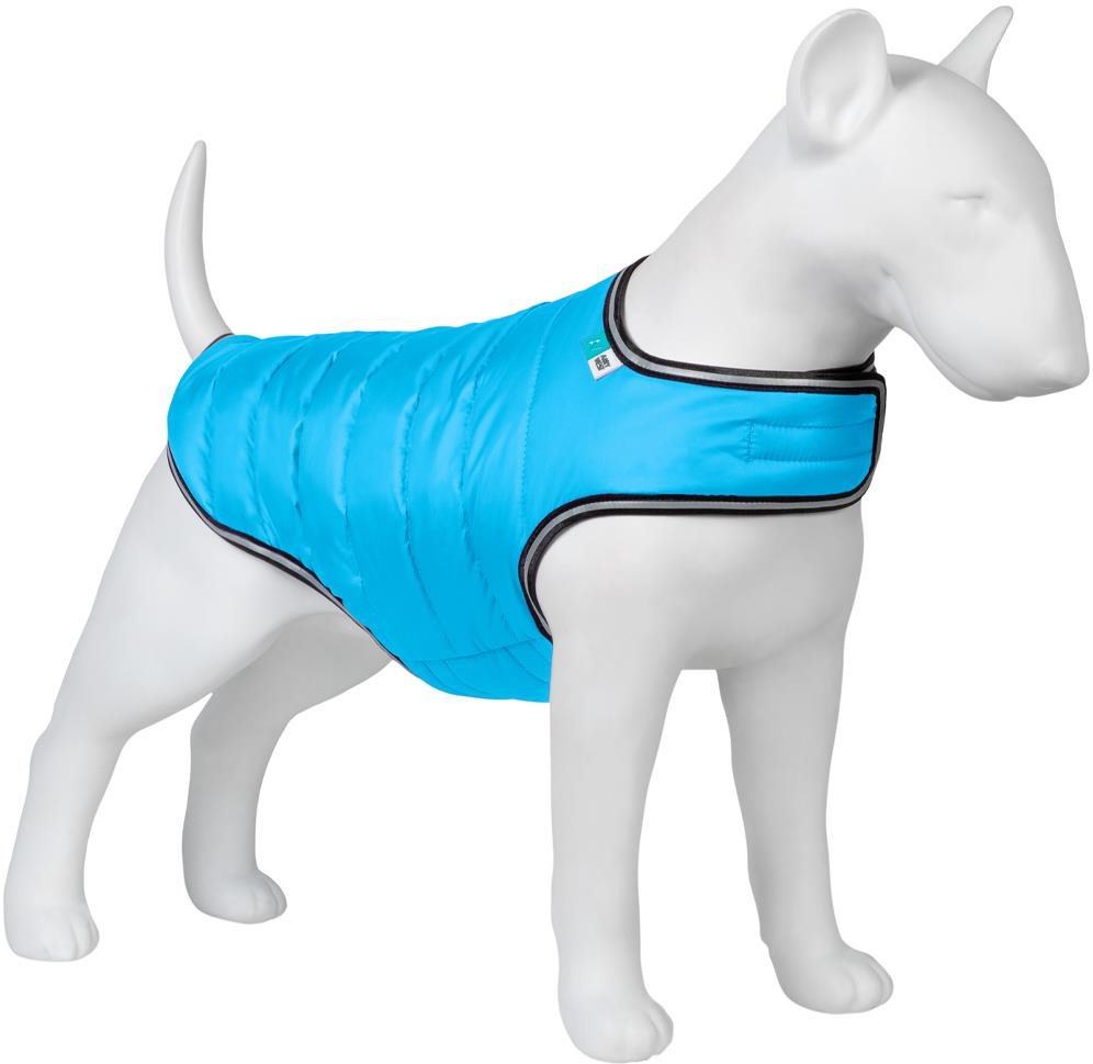 AiryVest Coat oblečok pre psy modrý L