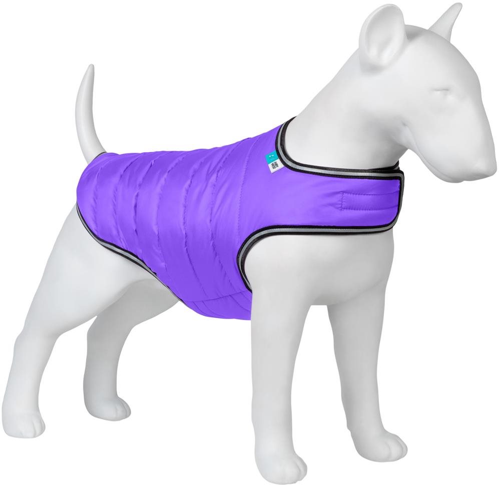 AiryVest Coat oblečenie pre psov fialové XL