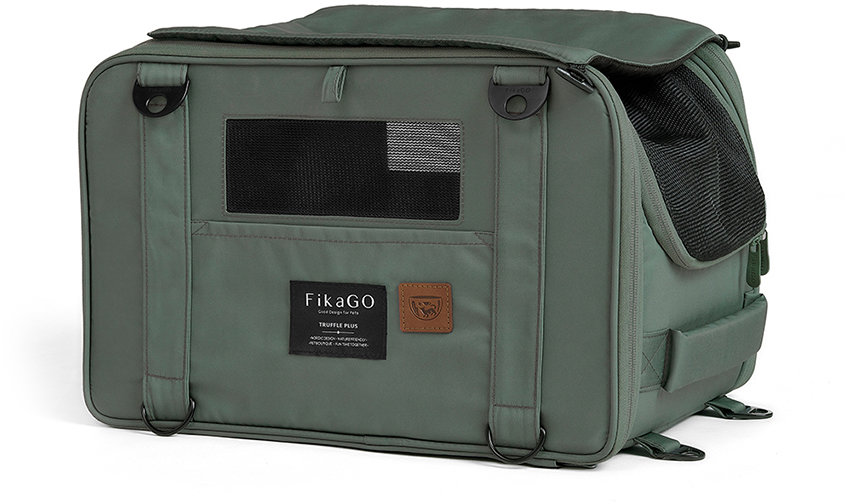 Fikago Nosič cestovný pre psy a mačky Truffle Plus Green