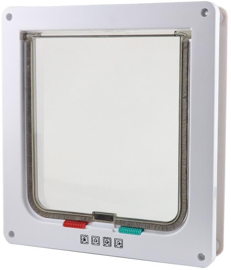 Bentech Dvierka pre psy a mačky biele S