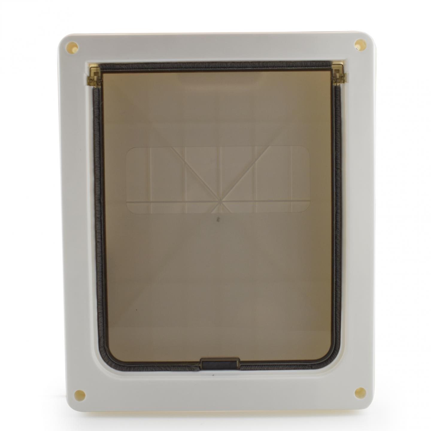 Bentech Dvierka pre psy a mačky biele L