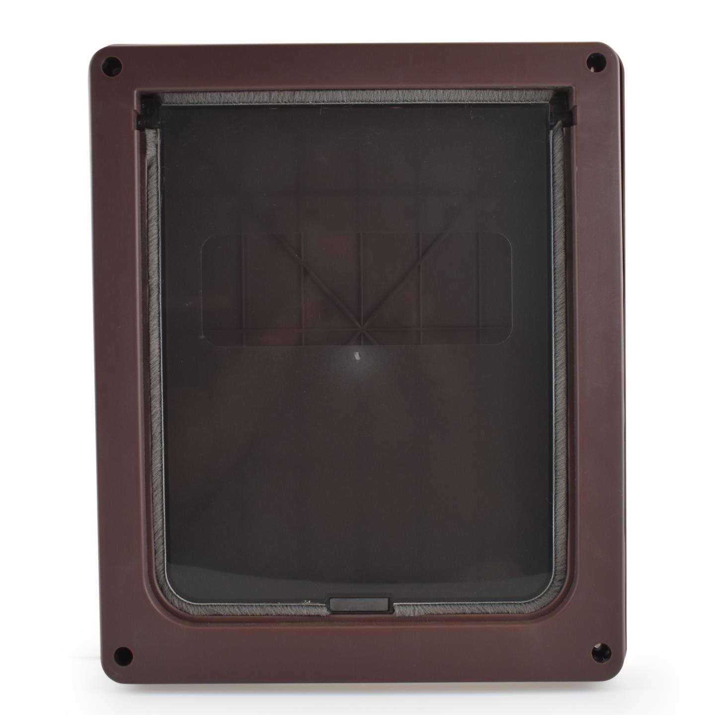 Bentech Dvierka pre psov a mačky hnedé L