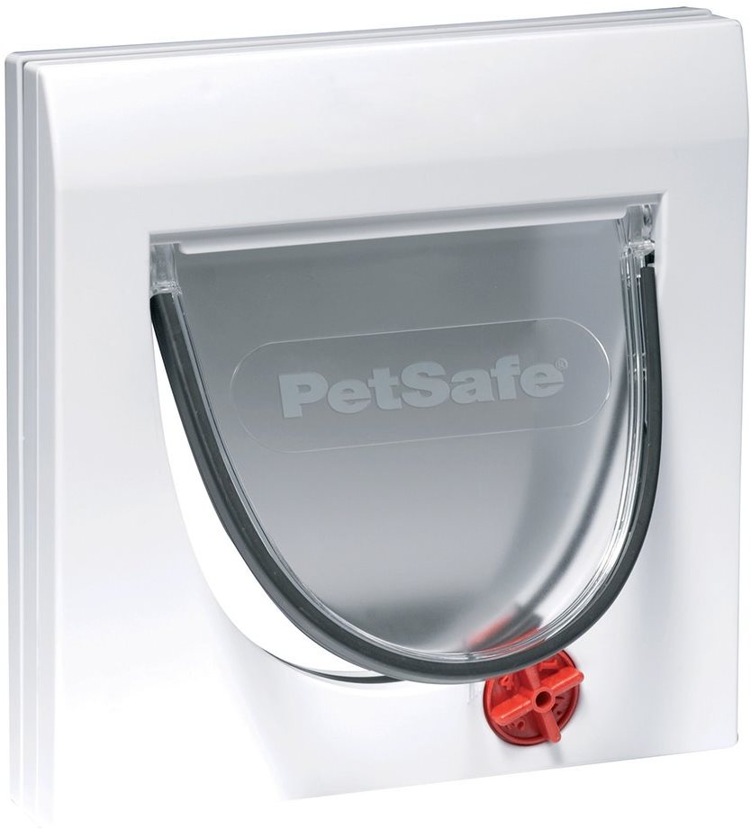 PetSafe Dvierka Staywell 917, biele s tunelom