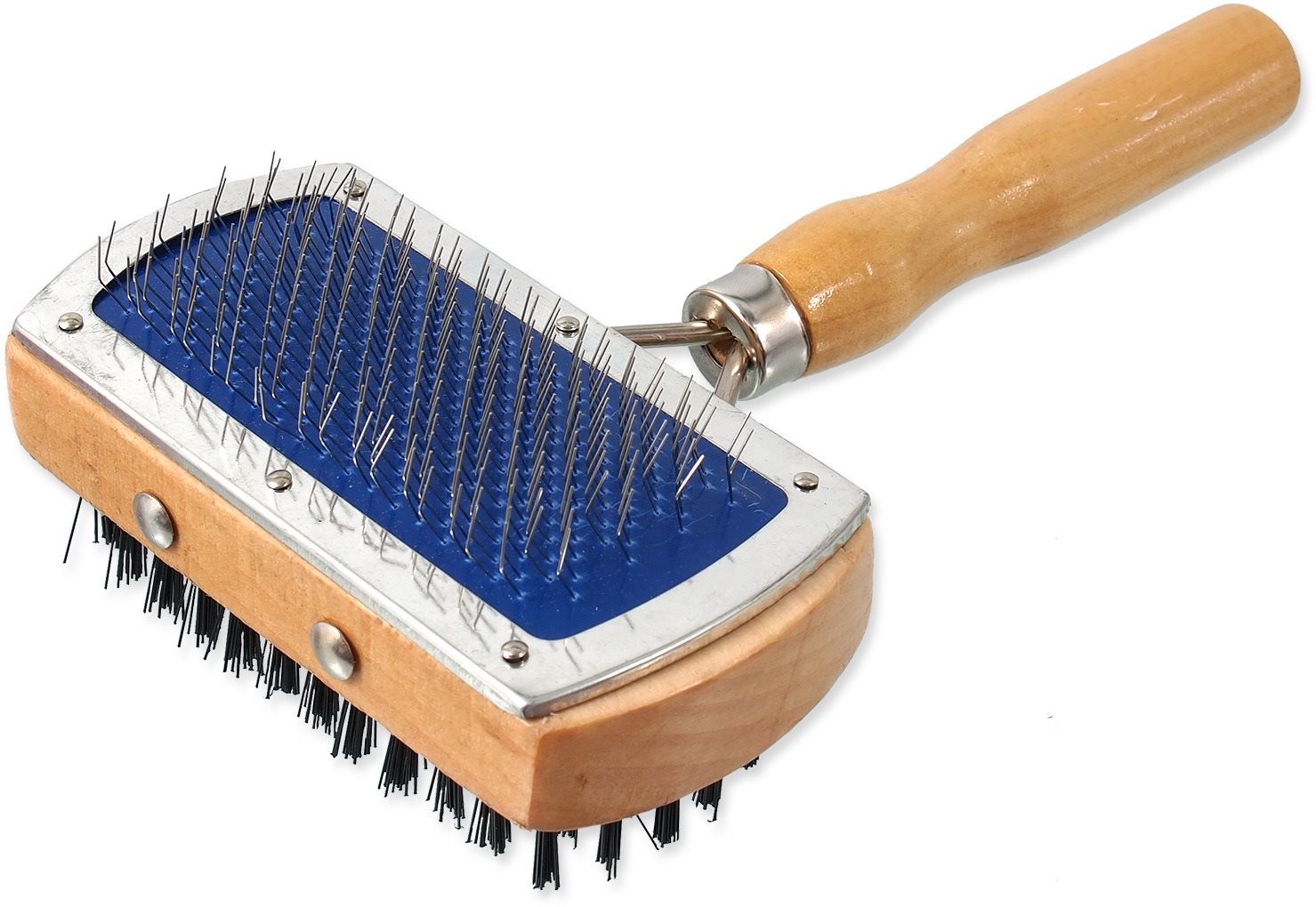 DOG FANTASY Kefa DF drôtiky/nylon obojstranná hranatá 17 cm