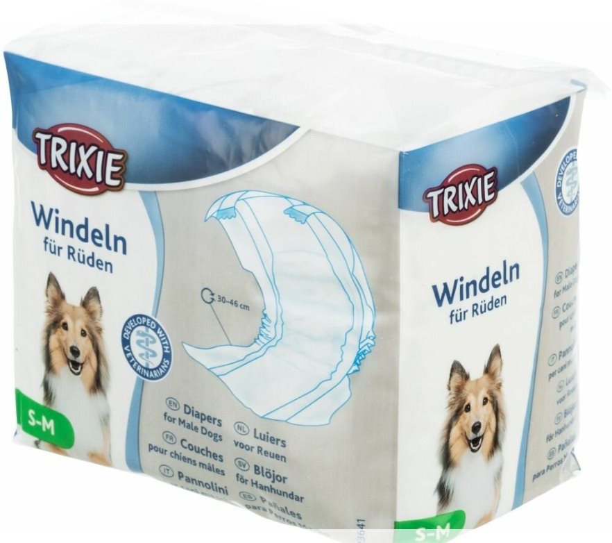 Trixie Papierové plienky pás S – M 12 ks/bal