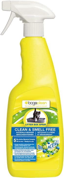 Bogaclean Clean & Smell Free Litter Box Spray 500 ml