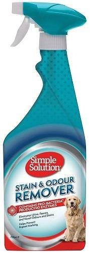 Simple Solution Stain & Odor Remover odstraňovač škvŕn a pachu pre psov 750 ml