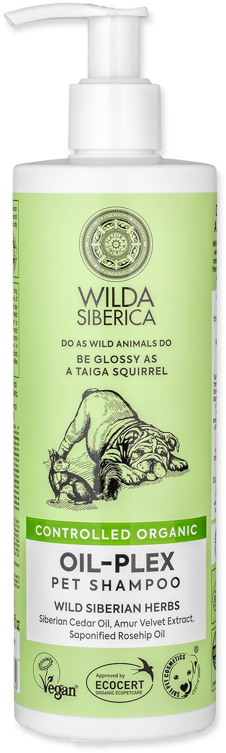 Wilda Siberica Šampón Oil-plex na obnovenie lesku srsti 400 ml
