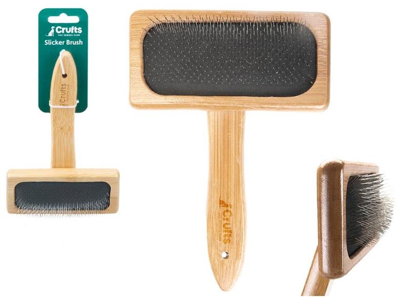 Crufts Kefa z bambusu na vyčesávanie srsti