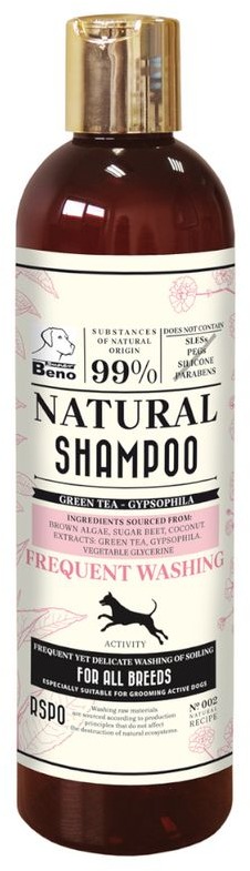 Super Beno Prírodný šampón pre psov na časté umývanie 300 ml