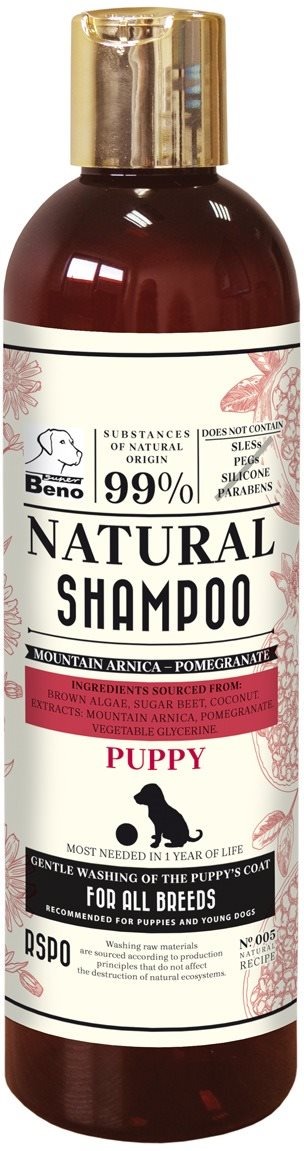 Super Beno Prírodný šampón pre šteňatá 300 ml