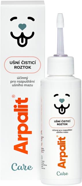 Arpalit Care Ušný čistiaci roztok s účinnou čistiacou látkou 100 ml