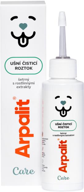 Arpalit Care Ušný čistiaci roztok s rastlinnými extraktmi 100 ml