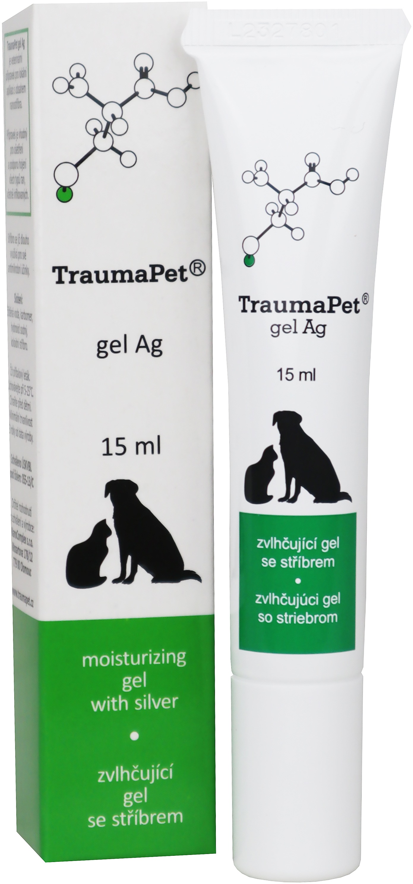 TraumaPet Gel Ag gél na rany 15 ml