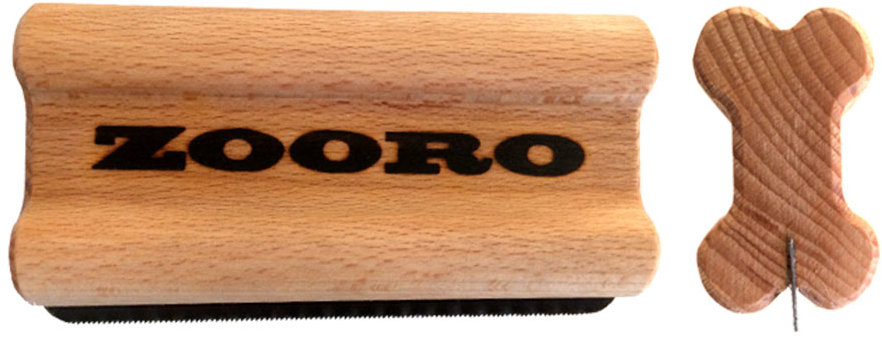 Zooro Grooming Tool Pomôcka na vyčesávanie krátkej srsti psov a koní