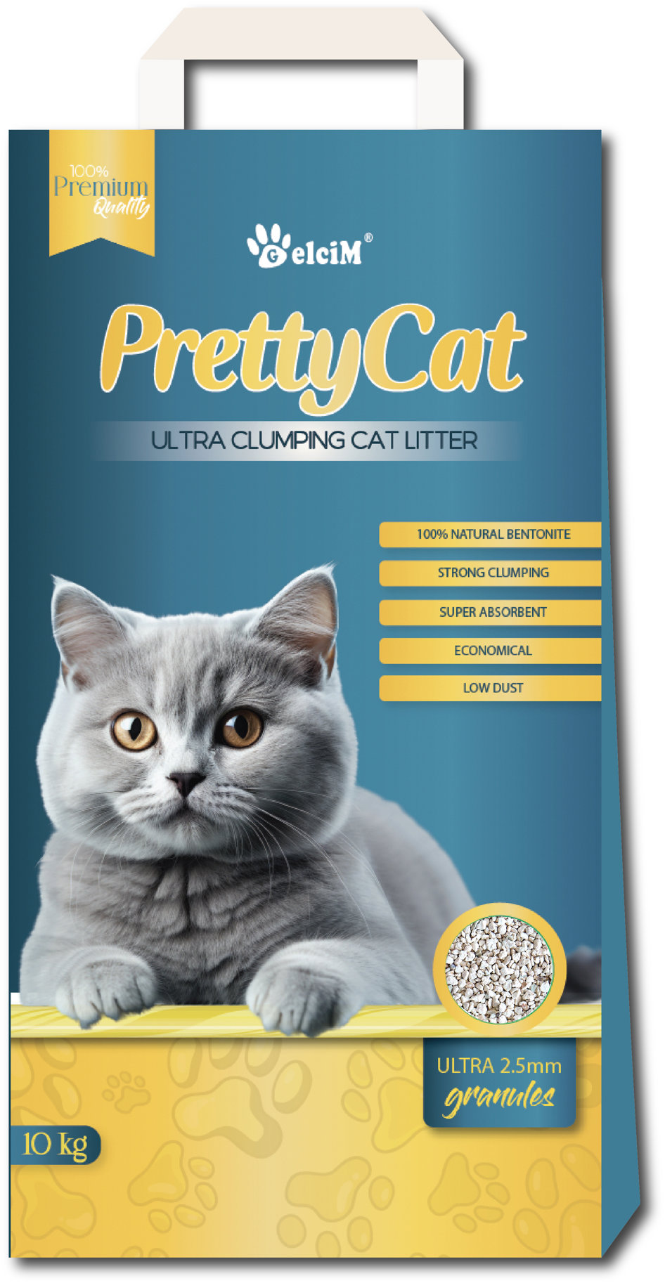 Pretty Cat Bentonite Ultra 10 kg
