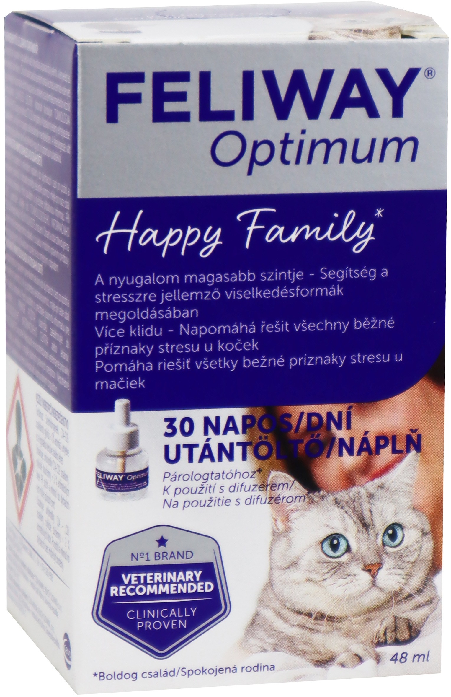 Feliway Optimum náplň (fľaštička) 48 ml