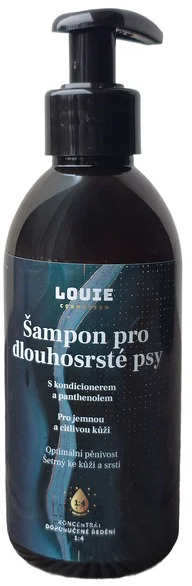 LOUIE šampón pre dlhosrsté psy 250 ml