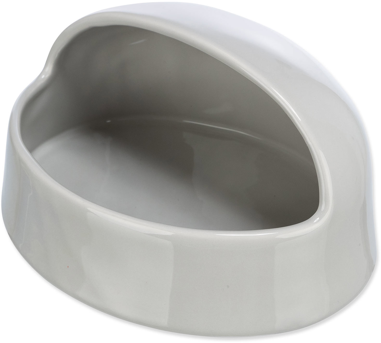 Trixie pre škrečky/osmáky Keramická kúpeľňa sivá 20 × 10 × 16 cm