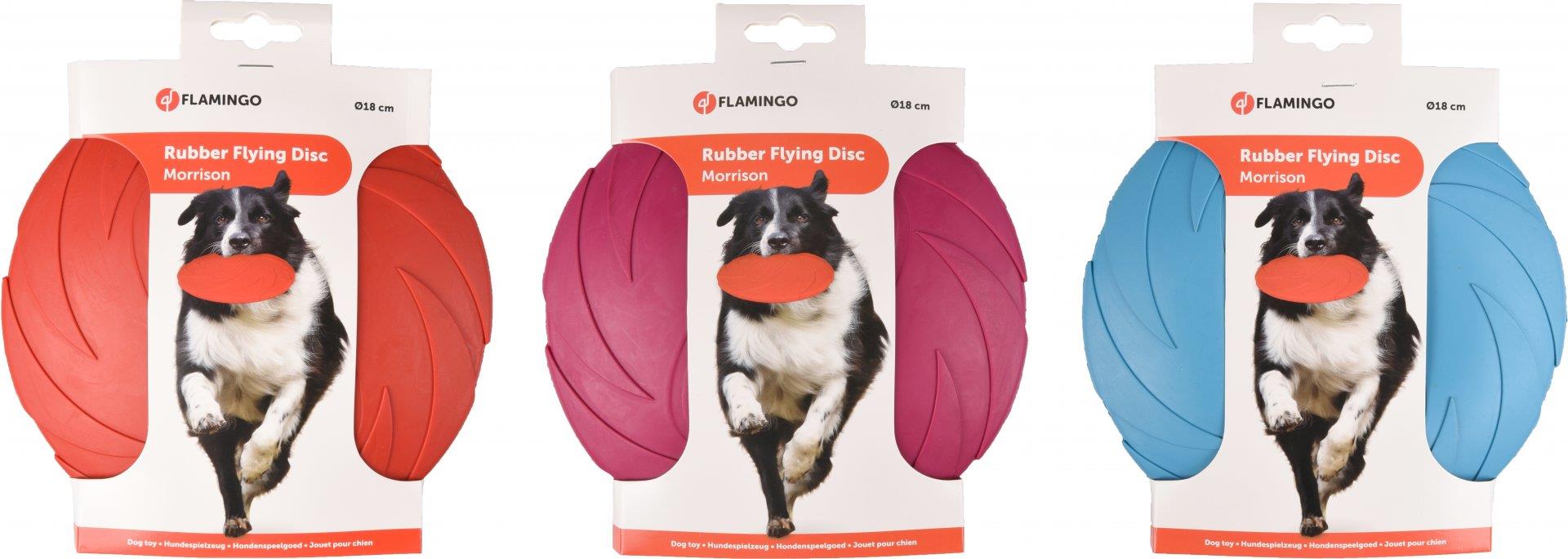 Flamingo Morrison frisbee gumový 18 cm