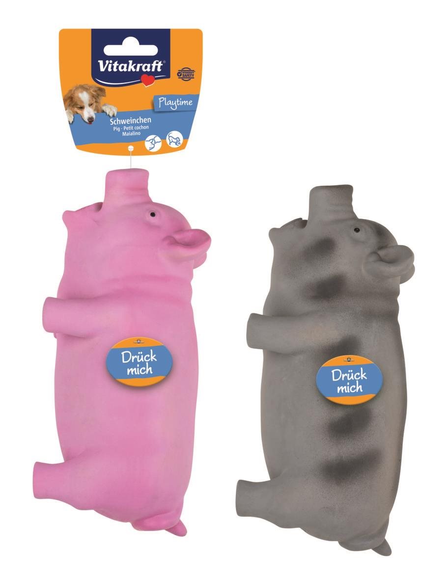 Vitakraft Hračka prasa s originál zvukom 23 cm